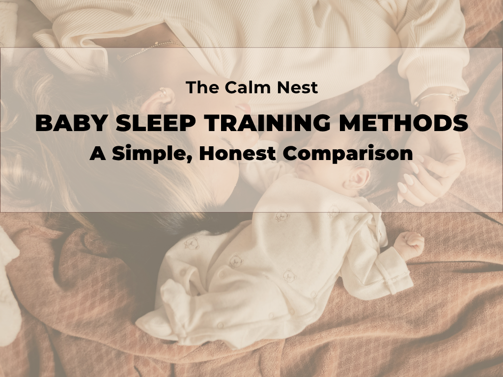 Baby sleep training methods compared including Ferber, pick up put down and gradual retreat